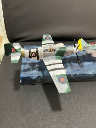 Diorama batalla aviones 1/35 maquetas