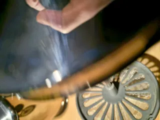 cappuccino Creamer. Montalatte in acciao