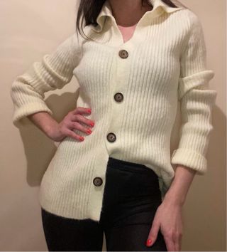 Cardigan Asos Desing talla S 5%lana