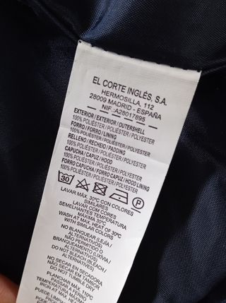 Parka Acolchada Señora-El Corte Ingles