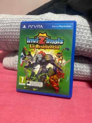 Videojuego de invizimals para la PSVITA