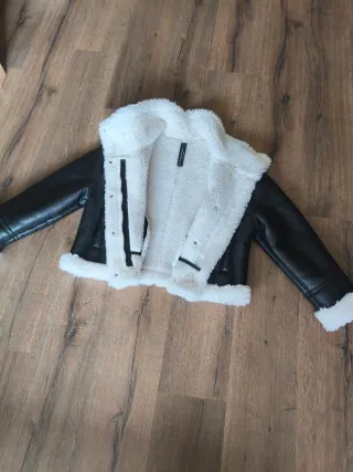 Chaqueta borreguito Aviador Stradivarius S