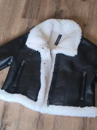 Chaqueta borreguito Aviador Stradivarius S