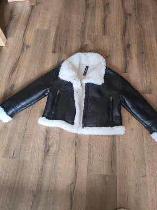 Chaqueta borreguito Aviador Stradivarius S