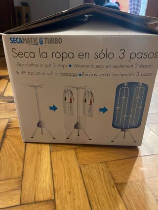 Secamatic turbo , Secadora de ropa portátil