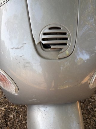 Vespa 125  funcionando sin documentación
