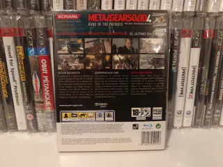 PS3 metal gear solid 4 guns of THE patriots pal es