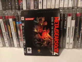 PS3 metal gear solid 4 guns of THE patriots pal es