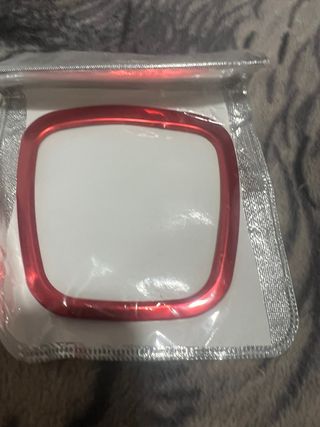 Marco central de emblema volante A6 A5 A7 A8 rojo