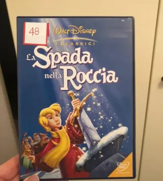 DVD cartoni animati La spada nella roccia