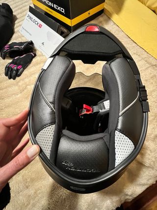 Equipación moto mujer XS  Casco/ Chaqueta/ Guantes