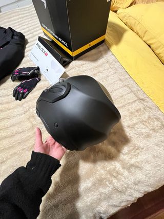 Equipación moto mujer XS  Casco/ Chaqueta/ Guantes