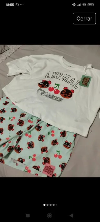 Pijama animal crossing