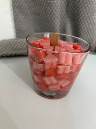 Vela coraçoes flutuantes