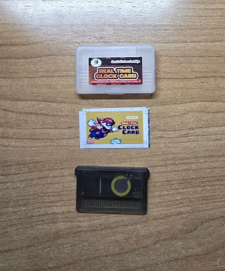 Cartucho Clock Card GBA