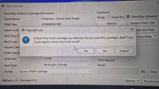 Cartucho Clock Card GBA