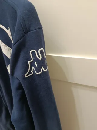 Felpa con cerniera SSC Napoli Kappa taglia L