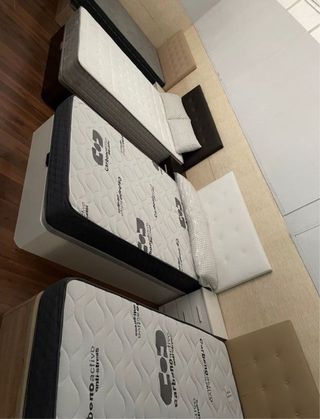 Canapés , colchones, Cabezales , armarios