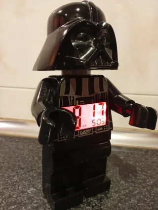 Reloj Despertador Lego Darth Vader