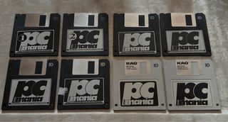 Micro mania Pc mania discos disquet 3 1/2