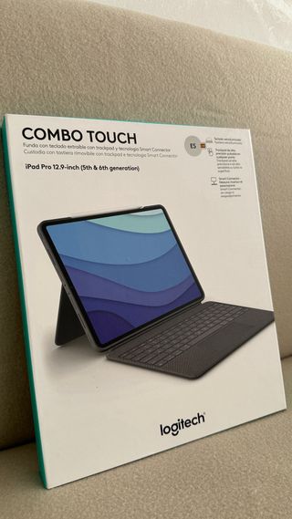 Logitech Combo Touch Custodia con Tastiera per iPad Pro 12.9