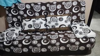 Sofa-cama de 3 plazas con canapé