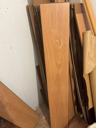 Suelo tarima sistema click