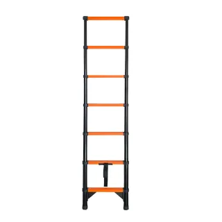 Escalera Telescópica Acero/Carbono 4,4M, NUEVA