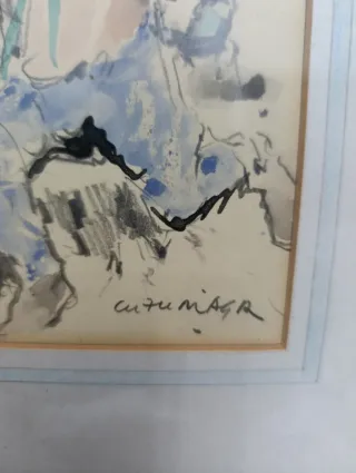 Obra de arte,,( tomando una cerveza)