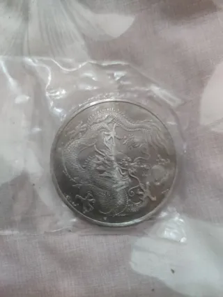 1oz Titanium dragón chino 2026