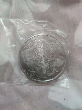 1oz Titanium dragón chino 2026