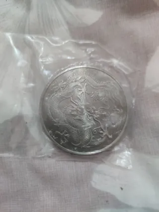 1oz Titanium dragón chino 2026
