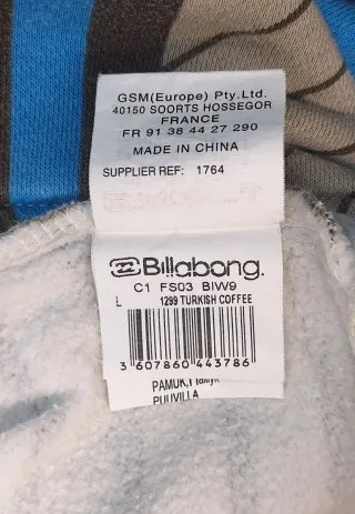 Sudadera Billabong y2k