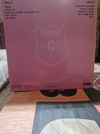 Vinilo hombres G