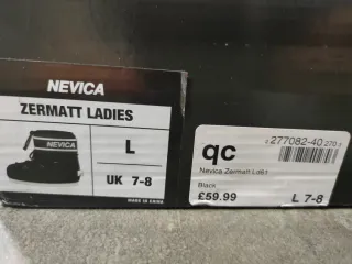 Botas Nevica apreski