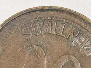 Moneda 50 Cts 1937 II REPÚBLICA (puntos cuadrados)