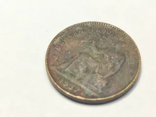 Moneda 50 Cts 1937 II REPÚBLICA (puntos cuadrados)