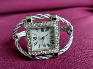 Orologio da polso con brillantini