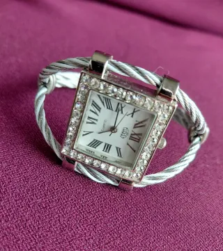 Orologio da polso con brillantini