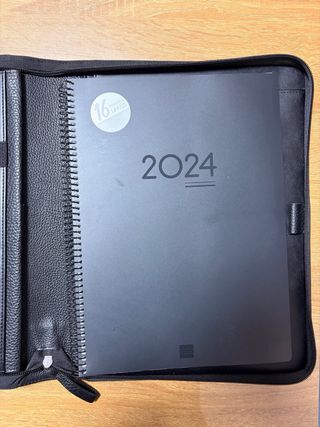 Portadocumentos de piel FINOCAM - Andrea - Negro.