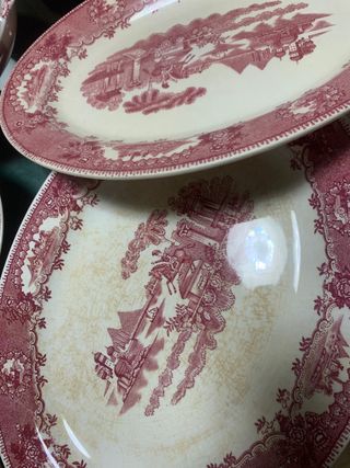 21 piezas de la vajilla Portugal Estatus,cartuja .