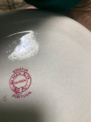 21 piezas de la vajilla Portugal Estatus,cartuja .