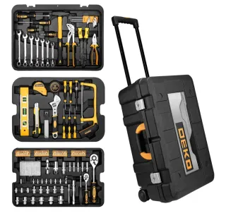 DEKO Maletín de Herramientas 258 Piezas