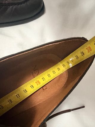 Zapatos de cuero cordones , Nemonic, talla 39