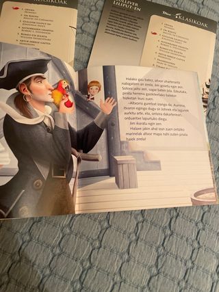 Libros infantiles en euskera. Gulliver Liliput-en