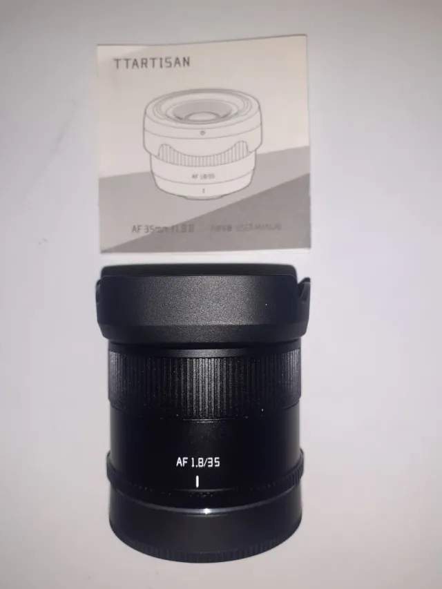 Objetivo autofocus cámara de fotos