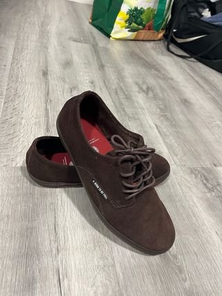 Zapatillas The North Face verde y marron.Perfectas