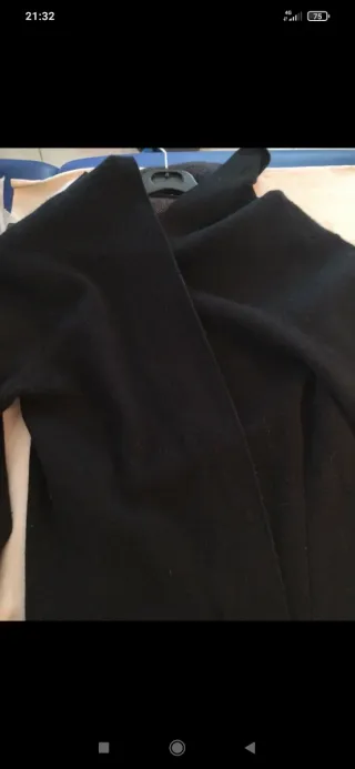 Cardigan blu con stella