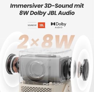 Proyector Yaber T2 [Sonido de JBL] 1080P FHD WiFi6