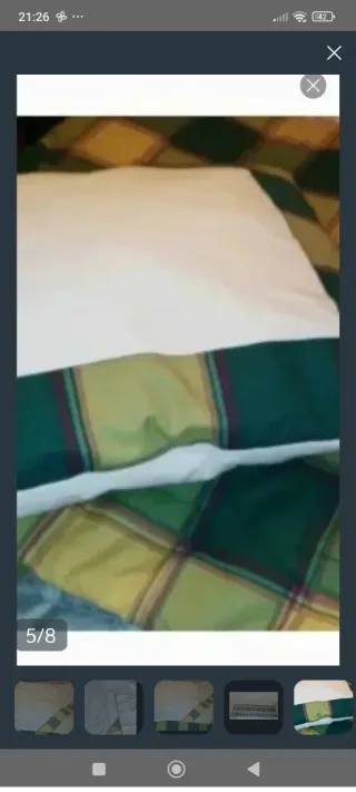 Conjunto Store Bandom y Funda 2 Cojines1'40x1'20